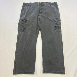 Wrangler Men's Baggy Cargo Pants Size 46x30, Gray - Picture 1 of 6