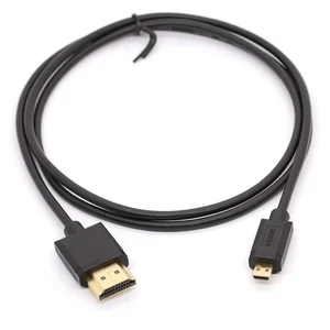 HTGuoji HDMI Male to Micro HDMI Male Cable - 1m - Picture 1 of 7