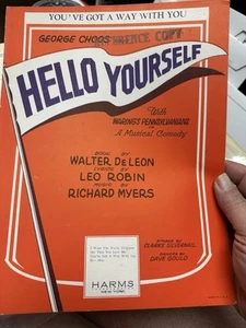 M 1928 NM Noten "A Way With You" aus HELLO YOURSELF - Bild 1 von 2