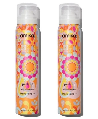 AMIKA PERK UP TALC-FREE DRY SHAMPOO 1.8 oz TRAVEL SIZE / 2 PACK - Image 1 of 4