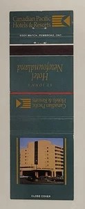 Matchcover Canada Canadian Pacific Hotels Hotel Newfoundland - Picture 1 of 2
