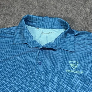 Camiseta polo de golf Under Armour Top uniforme de empleado de golf para hombre XL calce suelto azul - Imagen 1 de 7