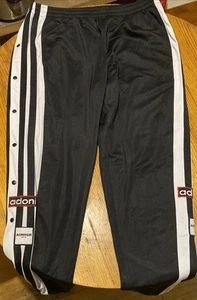 Vintage ADNSGR Adonis Press Stud Tear Away Track Pants - Size 3XL - GC - Picture 1 of 13