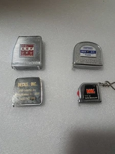 4 Vintage Werbung Maßband K&E Craftsman Mit Lufkin (ohne Etikett) - Bild 1 von 18