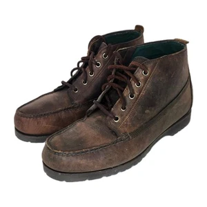 HH Brown Chukka Stiefeletten Herren 10,5M Braun Leder Goretex - Bild 1 von 10
