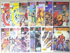 Bloodfire # 0, 0-12 Serie Completa de Cómics - Primer Superhéroe con VIH/SIDA - Imagen 1 de 8
