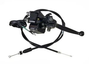 7/8" 22mm Thumb Throttle Cable with Dual Brake Lever for 50-250cc Quad Bike - Picture 1 of 4