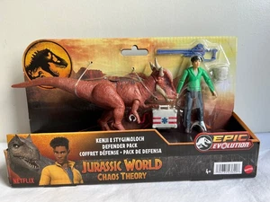 Jurassic World Camp Cretaceous Kenji & Stygimoloch Encounter Pack Chaos Theory - Picture 1 of 10