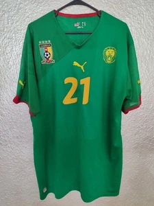 Puma Cameroun Kamerun Grün Fußball Trikot Größe XL - Bild 1 von 5