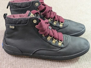 Botas deportivas Keds Scout Splash negras impermeables con cordones para mujer talla 8,5 - Imagen 1 de 7