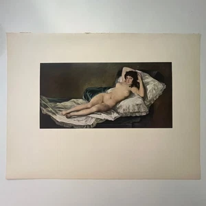 Impresión artística vintage de Goya desnuda de la Maja SV32-1 - Imagen 1 de 2