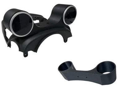 Fits Nissan 370z 350z Steering Wheel Column 52mm Dual Pod Gauge Mount Foto 1 de 4