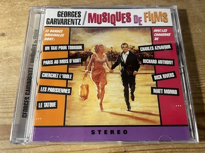 GEORGES GARVARENTZ: MUSIQUES DE FILMS (1997) OOP Play-Time Ltd Soundtrack CD - Image 1 of 2