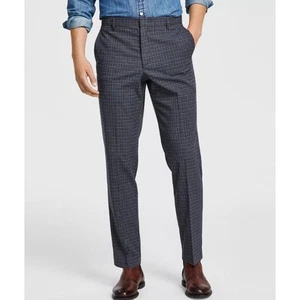 NWT $95 Tommy Hilfiger Modern Fit Flex Pants Grey Blue, Men's 32W x 32L - Picture 1 of 6