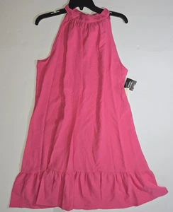 Robe femme 52seven taille XL rose à bretelles longueur genou - Photo 1/8