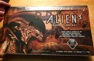 UD Upper Deck Alien 3 Movie 2021 caja de cartas sellada de fábrica 1 autógrafo o boceto Foto 1 de 4