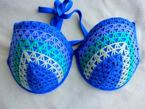 Women's Shore Light Lift Bikini Top - Shade & Shore Stripe 38DD - Picture 1 of 6