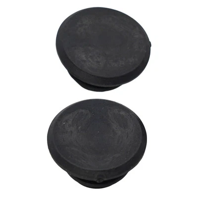 Premium Cycle Road MTB Bike Handlebar Cap Plastic Material Black Color - Image 1 of 4