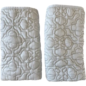 Pottery Barn Teen + Kendra Scott Dira bestickt Standard Kissenbezüge Himmel neu ohne Etikett - Bild 1 von 10