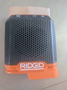 Altavoz Bluetooth RIDGID 18V, Solo Herramienta, Sonido Premium R84088B, 25 Hr Duración - Imagen 1 de 2