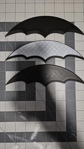 Raw 3D Printed Batman Animated Series Batarang 3-Pack | Unpainted Cosplay Prop - Picture 1 of 3