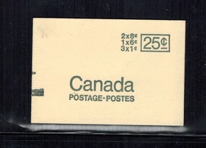 CANADA SCOTT BK69 MINT NEVER HINGED BOOKLET. COUNTING MARK. - Picture 1 of 1