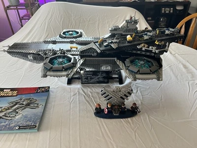 LEGO los Vengadores Helicarrier 76042 Juego 100% Completo Retirado Difícil de Encontrar Foto 1 de 4