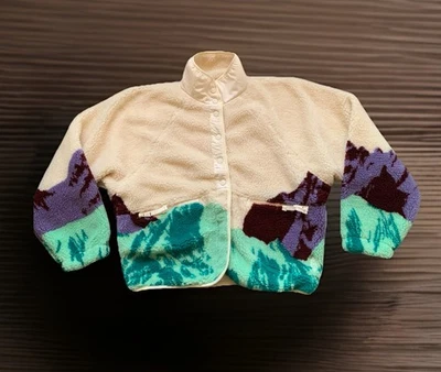 FP Movement Women Rocky Ridge Jacket - Sunrise Summit Ivory Combo Size XS - Image 1 of 4