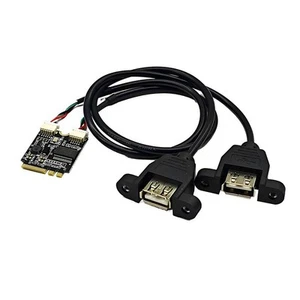 Erweiterungsadapterkarte M2 WIFI KEY A/ETo USB-Adapterkarte Laptop-Motherbo4183 - Bild 1 von 8