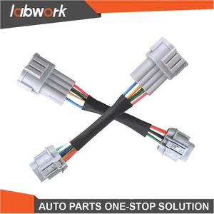 Adaptadores de luces de cabeza de laboratorio para Nissan 350z cableado HID 8 a faros 6 2003-05 - Imagen 1 de 10