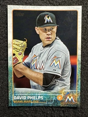 DAVID PHELPS #US30 2015 Topps Update Series QTY Miami Marlins - Image 1 of 2