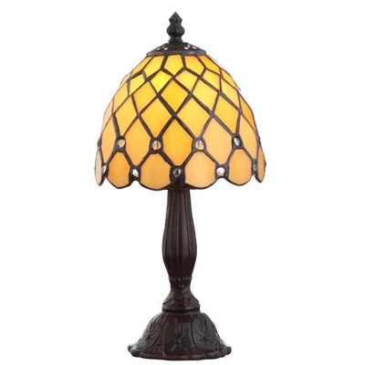 JYL8015A Campbell Tiffany-Style 12.5" LED Table Lamp Tiffany,Traditional for ... - Imagem 1 de 4