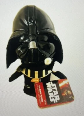 Disney Star Wars Talking Darth Vader - Peluche 6" - NUEVO CON ETIQUETAS Y PLÁSTICO ORIGINAL Foto 1 de 4