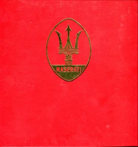 Libreta de direcciones oficial Maserati original de Franco Maria Ricci - en caja y sin usar - Imagen 1 de 3