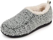RockDove Women's Nomad Faux Shearling Lined Closed Back Slipper 