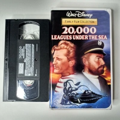 20,000 Leagues Under the Sea VHS Walt Disney Family Film Collection 4131 - Image 1 of 2