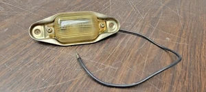 NOS 1960's 70s Chevy Chevelle SS Malibu Monte Rear License Plate Lens GM SAE L67 - Picture 1 of 3