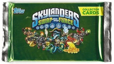 Skylanders Swap Force Sealed Packet of Cards OR STICKERS by TOPPS - Image 1 of 4