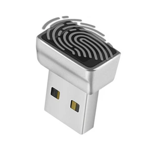 Czytnik linii papilarnych USB do laptopa Windows 10Hello 360° czujnik urządzenie zabezpieczające - Zdjęcie 1 z 8