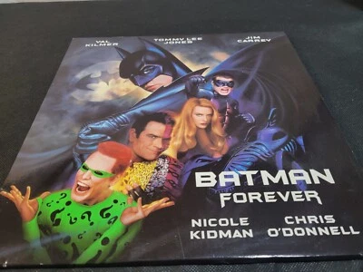 BATMAN FOREVER   2 DISC LASERDISC  VAL KILMER NICOLE KIDMAN VERY NICE CONDITION - Image 1 of 4