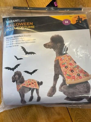Vibrant Life Halloween Pet Costume Piece of Pizza XS,S & M Sizes NEW Foto 1 de 4