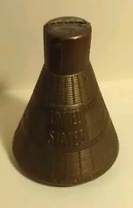 Alan Shepard 1961 Commemorative GOLD Plastic Space Capsule Promotional Bank - Picture 1 of 5