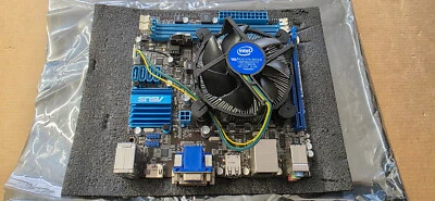 Asus P8H61-I Rev 2.0 itx motherboard + intel i5-2500k CPU + cooler ONLY TESTED - Image 1 of 4