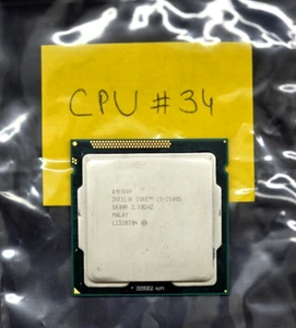 2.7 Ghz 2nd Gen Intel Core i5-2500S Quad-Core Processor SR009 Socket LGA1155 #34 - Picture 1 of 2