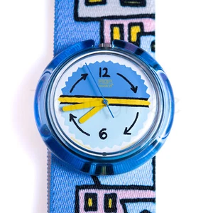 Swatch Pop 1993 - PMN100 - Kasbahnight - Nuovo - Imagen 1 de 2