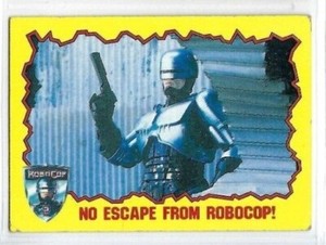 1990 Topps RoboCop 2 #62 No Escape! Trading Card Non-Sports Schwarzenegger