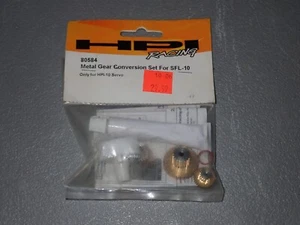 HPI Racing 80584 Metal Gear Conversion Set For SFL-10, HPI-10 Servo ONLY, NOS - Picture 1 of 4