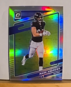 Optic Mark Andrews 2021 argento Prizm più base Baltimore Ravens - Foto 1 di 4