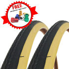 2x Raleigh CST 700 x 28c Traditional Gum/Tan Road Bike Tyres - T1240 (1 Pair)