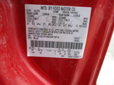 Used Intercooler fits: 2006 Ford F250SD PICKUP 6.0L 8-366 diesel VIN P 8th digit - Image 1 of 4